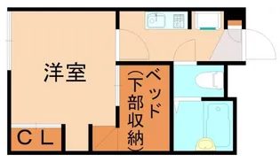 レオパレスレイクヒル【2階】の間取り