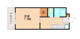 アーバン8春日【207号室】の間取り