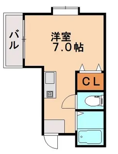 クレアールⅡ【201号室】の間取り