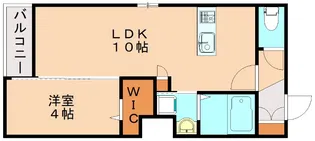 アスシード春日宝町【306号室】の間取り