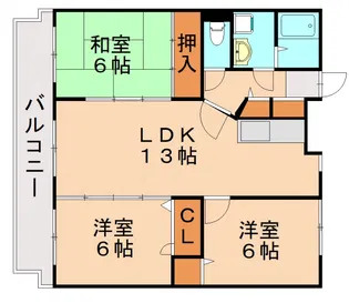アゼリア’97【2階】の間取り