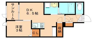 CB桜ヶ丘テソロ【1階】の間取り