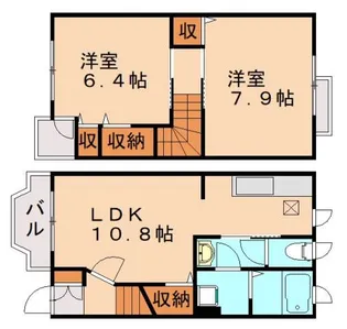 グローヴ・ヒルズ【1階】の間取り