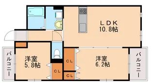 ネオソーラーSUN番館【3階】の間取り