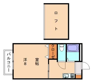 福岡県宗像市光岡【アパート】の間取り