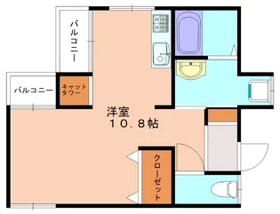 福岡県宗像市徳重1丁目【アパート】の間取り