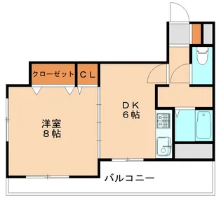 福岡県宗像市田熊4丁目【マンション】の間取り