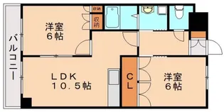 コンフォルテーヴォレⅡ【1階】の間取り
