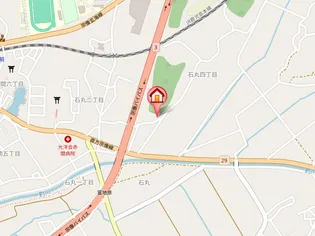 コーポT&H【1階】の地図