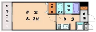 グランシャリオ【101号室】の間取り