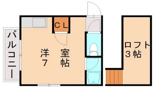 シャミー教育大前I【1階】の間取り