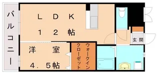 パシオンクレシア【2階】の間取り