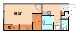 福岡県宗像市須恵4丁目【アパート】の間取り