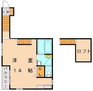 メゾン舞Ⅲ【2階】の間取り