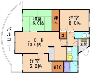 ハウスK【203号室】の間取り