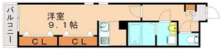 TAISHOKAN THE APARTMENT【3階】の間取り
