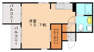 福岡県福津市宮司浜3丁目【マンション】の間取り