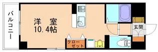 福岡県宗像市石丸3丁目【マンション】の間取り