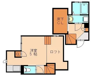 1Kの間取り画像