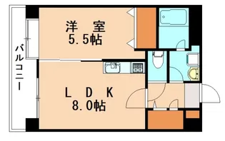 福岡県宗像市石丸1丁目【マンション】の間取り