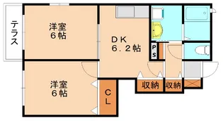 フェアリーライフⅡ【1階】の間取り