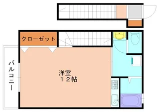 コーポ日の里弐番館【2階】の間取り
