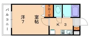 アークヒルズ【3階】の間取り