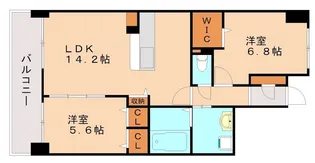 Weber.D【2階】の間取り