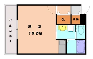 PRIMO【402号室】の間取り