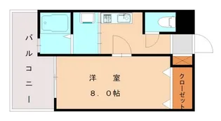 ヴァンドラメール【301号室】の間取り