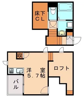 CB古賀セレナ【103号室】の間取り