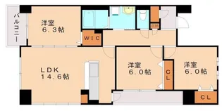 Weber.D【4階】の間取り