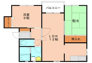 アネックス光陽台【101号室】の間取り