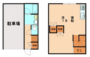 GRIVA【1階】の間取り