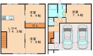 Leon Regalo【5号室】の間取り