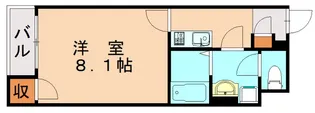クレイノ東田【1階】の間取り