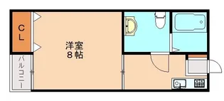 ゼフィール教育大前【302号室】の間取り
