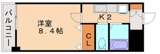 エンゼルパレス古賀【2階】の間取り