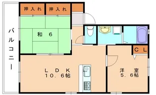 プロスペラーレOTTO C【201号室】の間取り
