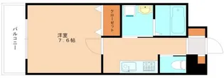 SK千鳥駅前【403号室】の間取り