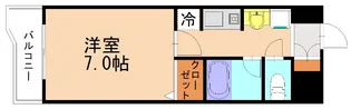 ジュネスシティ宮の前【2階】の間取り