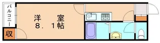 クレイノすみれ【101号室】の間取り
