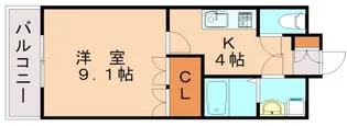 アミュレット【2階】の間取り