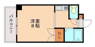 HBハウス【2階】の間取り