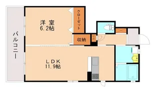 ソラーナ【1階】の間取り
