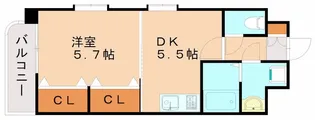 福岡県福岡市城南区長尾2丁目【マンション】の間取り