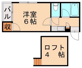 オーベルジュ平尾【1階】の間取り