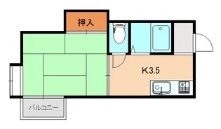 シャトレーサカイ【2階】の間取り