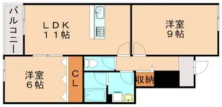 Conforto Y(コンフォルト)【3階】の間取り