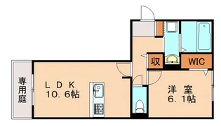 福岡県福岡市南区柳瀬2丁目【アパート】の間取り